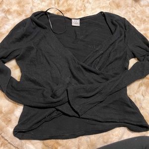 LA LUXE Wrap/crop top